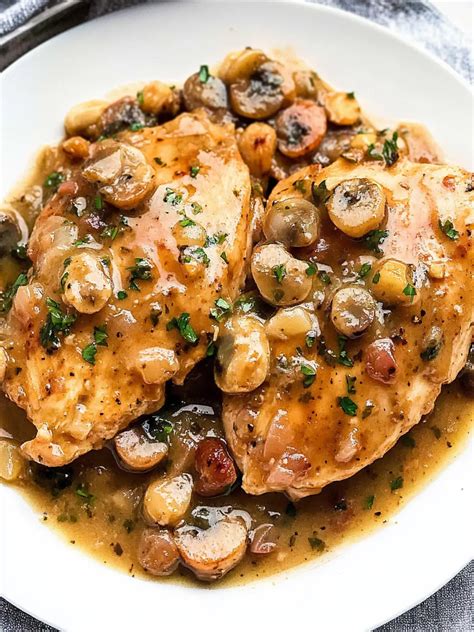 Irresistible Chicken Marsala with Rich Mushroom Sauce