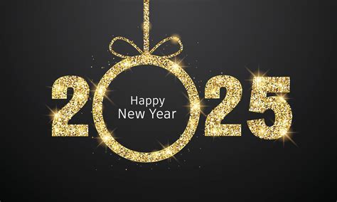 2025 Happy New Year Background Design. Greeting Card, Banner, Poster ...