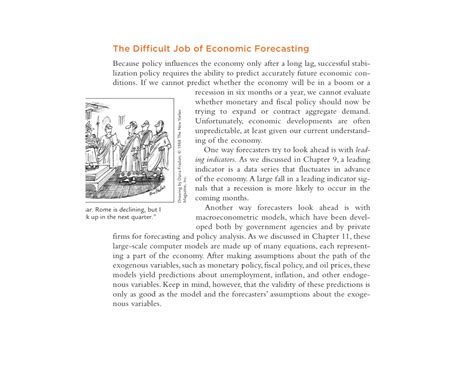 The Difficult Job of Economic Forecasting - MACRO ECONOMICS - Studocu
