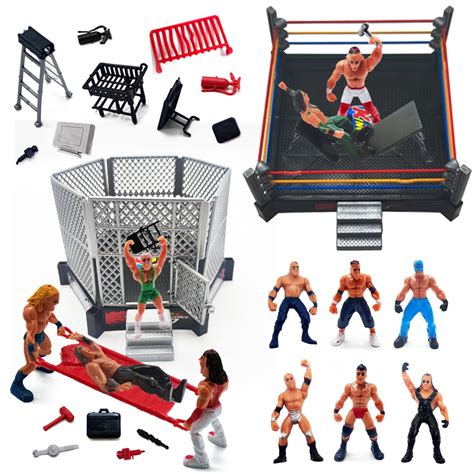 Buy Ultimate 32-Piece Wrestling Playset for Kids | WWE Wrestler ...