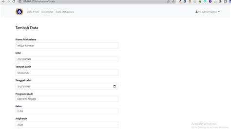 Image result for GUI Java Simpan Hapus Data Mahasiswa