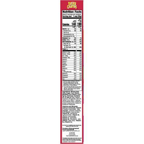 Nutrition Facts Label For Lucky Charms | Besto Blog