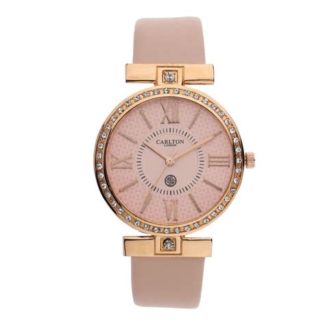 Buy Carlton London Watches Metallic Analogue Watch -cl013rblb Online