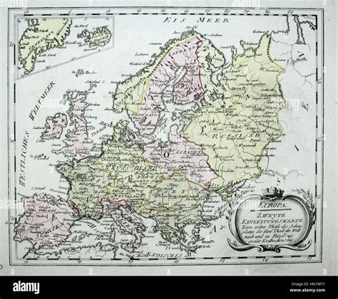 Europe 1789 map hi-res stock photography and images - Alamy