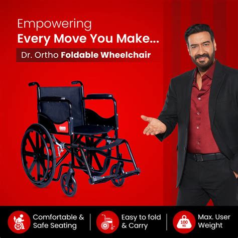 Foldable Wheelchair with Comfortable Design for Easy Mobility – Dr. Ortho