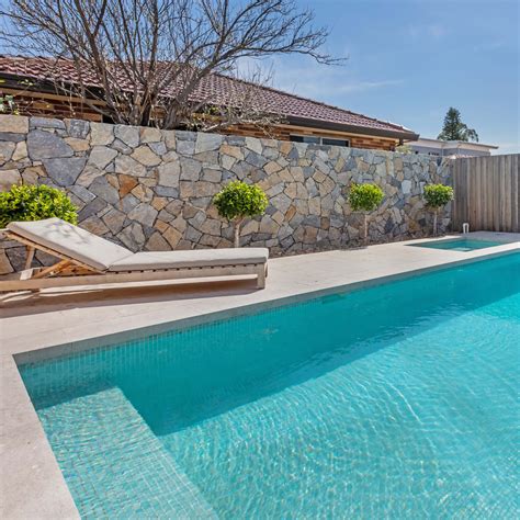 Leyla TAHITI | Mediterranean pool design, Pool tile, Mosaic pool