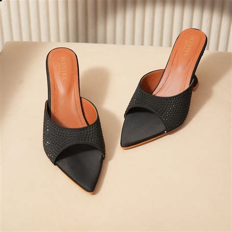 Raya Embellished Heels – Scentra Spain