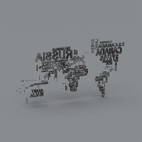 World Map 3D Model 的图像结果