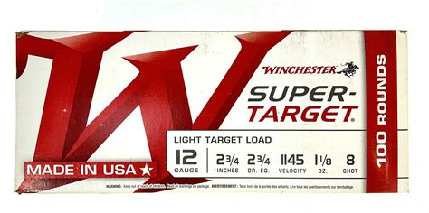 Lot - (100) Rds. Winchester 12 Ga Shotgun Shells