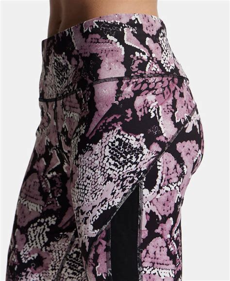 Buy Microfiber Elastane Slim Fit Capri with Back Waistband Pocket - Old ...