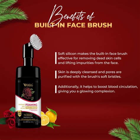 Buy OTRIX RADIANT ANTI AGING FOAMING FACE WASH WITH BUILT-IN BRUSH ...