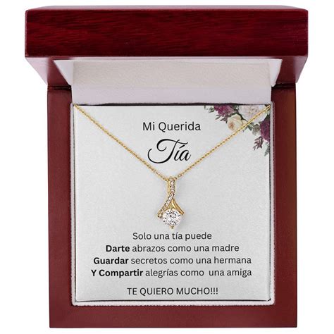 Para Tia | Gift for Tía| Regalo- Gift Idea, Regalo Para Tia Birthday ...