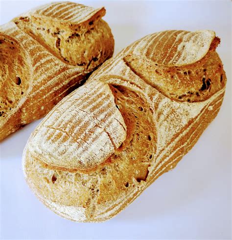 Traditional Wholemeal Sourdough Batard With Rolled Oats | Solaris Bakehouse
