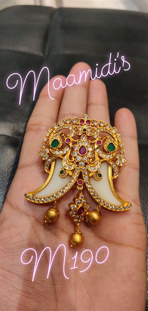 Golden Tiger Nail Tuskers Pendant – www.soosi.co.in