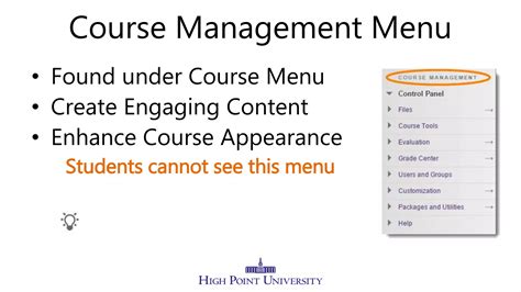 Introduction to Blackboard at HPU | PPTX