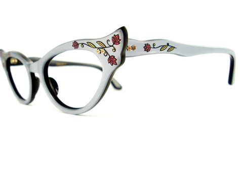Vintage Eyeglasses Frames Eyewear Sunglasses 50S: VINTAGE CAT EYE ...