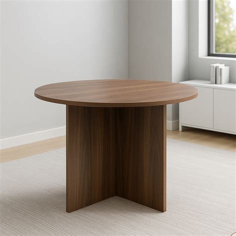 Round Office Meeting Table –(4-Seater) - Pogo Furniture
