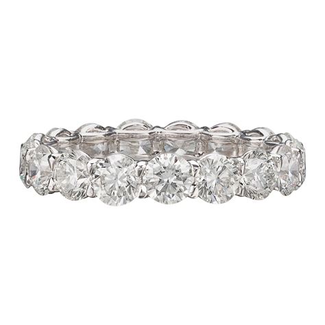 Breathtaking Rose Cut Diamond Eternity Band, So Unique at 1stDibs ...