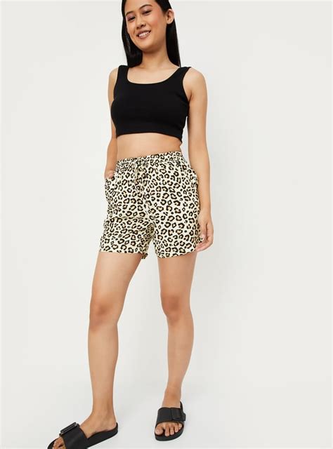 Buy Women Animal Print Shorts Online at just Rs. 399.0 - 1000015645065 ...