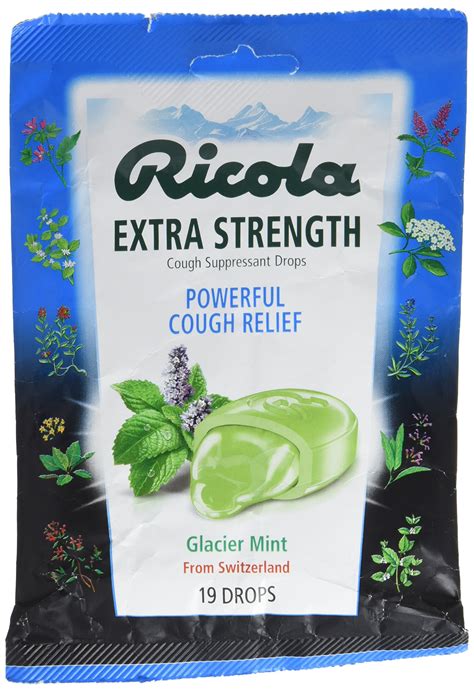 Amazon.com : Ricola USA, Inc. Throat Drop, Mixed Berry, 19-Count (Pack ...