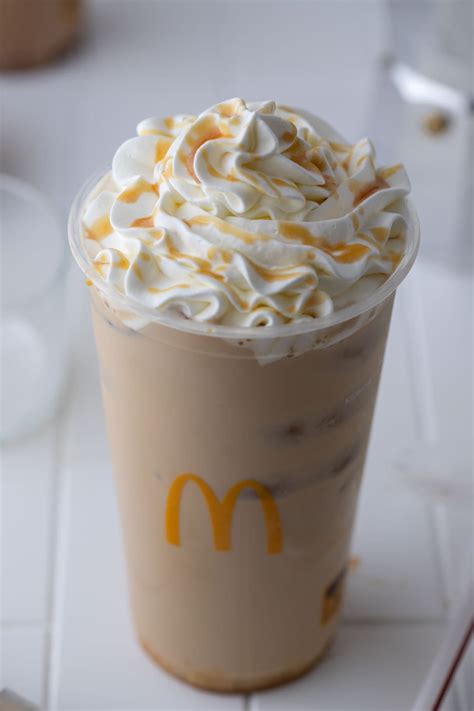 Caramel Coffee Drink At Mcdonald's at Grace Brentnall blog