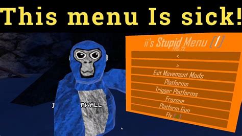 Using ii stupid mod menu in gtag - YouTube