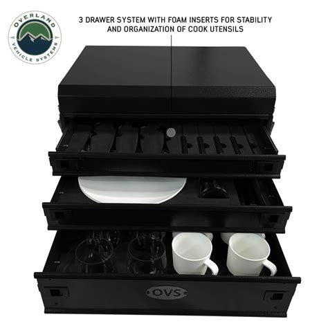 Overland Vehicle Systems CP Duty Glamping 39 Piece Glamping Kitchen ...