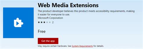 Microsoft releases Web Media Extensions for Windows 10 - gHacks Tech News