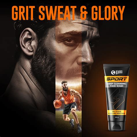 Sport Deep Cleansing Facewash (100g) – Beardo India