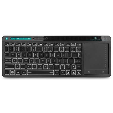 Rii K18 Plus 2.4GHz Wireless Keyboard Touchpad Mouse India | Ubuy