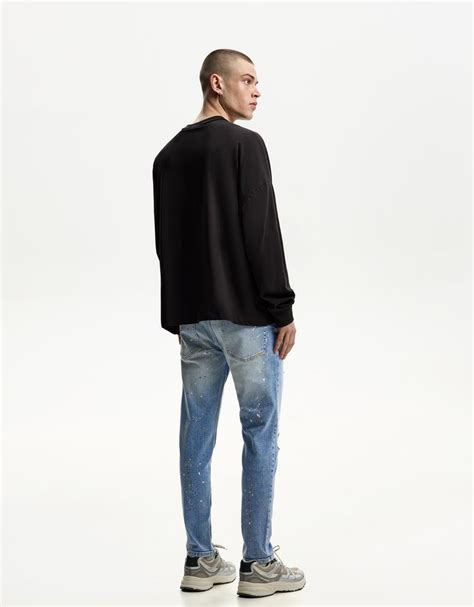 Super skinny ripped jeans - Men | Bershka