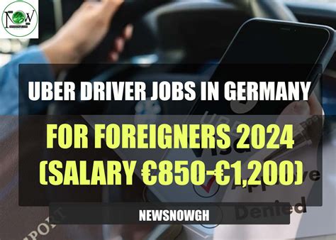 Uber Driver Jobs in Germany for Foreigners 2024 (€850–1,200)