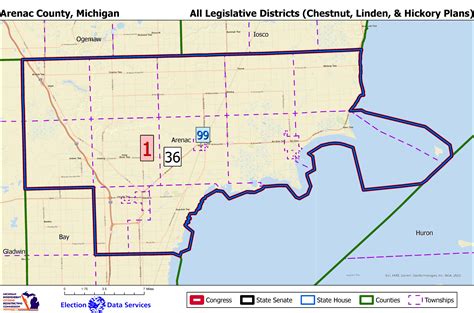 Michigan Congressional Districts 2012 Maps