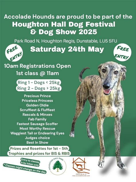 Houghton Hall 2025 Dog Festival, Houghton Hall Park, Dunstable, 24 May ...