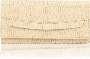 Bellissa Women Casual Beige Artificial Leather Wallet Cream - Price in ...