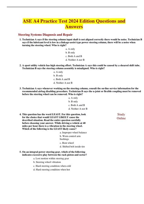 ASE Test Questions 的图像结果
