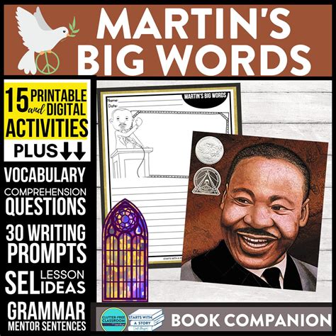 MARTIN'S BIG WORDS activities and lesson plan ideas – Clutter Free ...