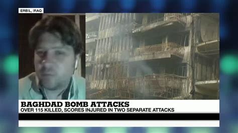 Bomb attacks kill scores in central Baghdad - France 24