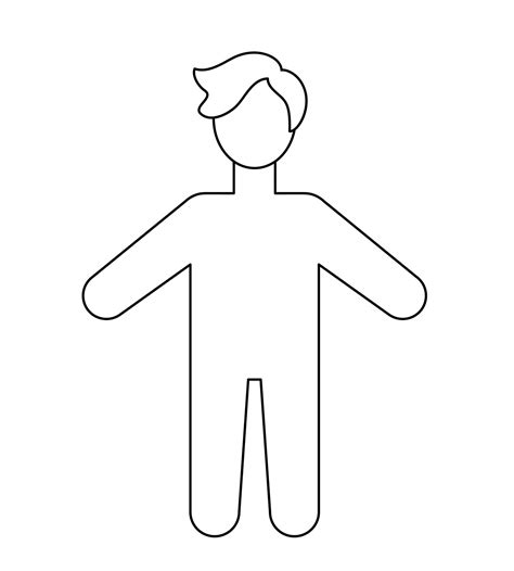 Blank Body Outline