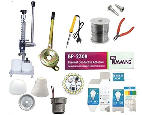 LED BULB MAKING TOOL KIT COMBO PACK (PLAIN DRIVER-ON-BOARD MODEL ...