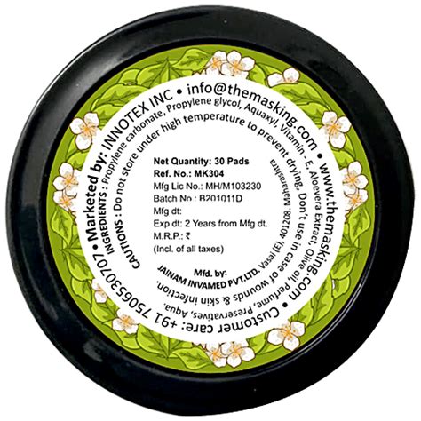 Buy MasKing Nail Polish Remover Pads Online at Best Price of Rs 110 ...