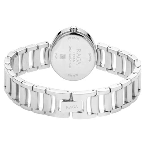 Buy Online Titan Raga Viva Silver Dial Analog with Day and Date Metal ...