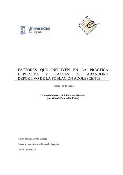 Factores que influyen en la clasificación deportiva