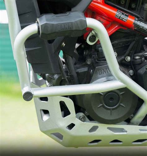 ZANA Crash Guard For BMW G310 R Silver – Motodrift
