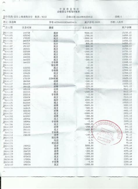 银行流水账单 周末可以打印么？-