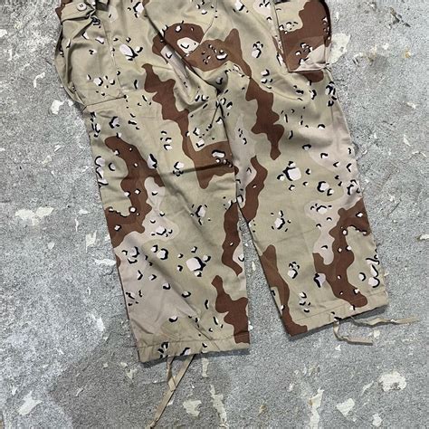 Dead Stock!!83s US ARMY BDU chocolate chip camouflage cargo pants ...