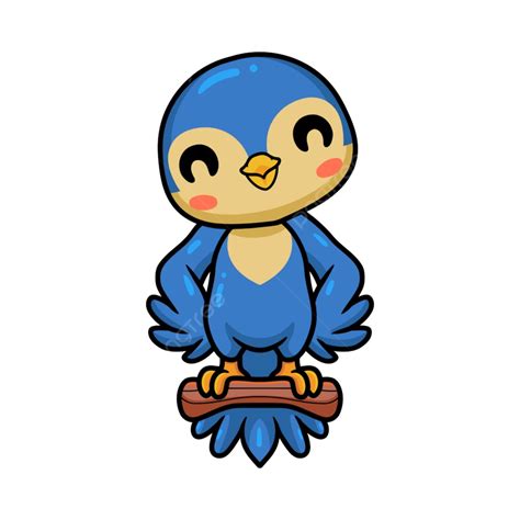 Cute Little Blue Bird