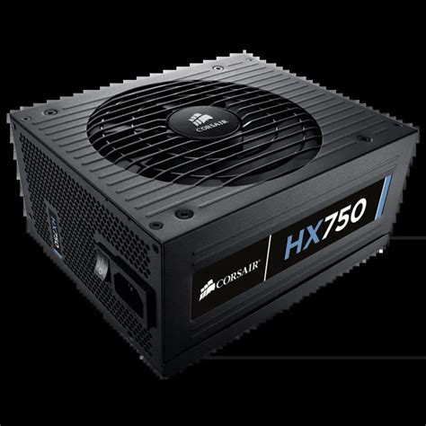 HX Series™ HX750 Power Supply — 750 Watt 80 PLUS® Gold Certified ...