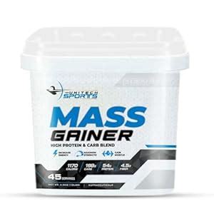 Unitech Sports Mass Gainer | 4.5Kg | Chocolate Flavour | 54g Protein ...