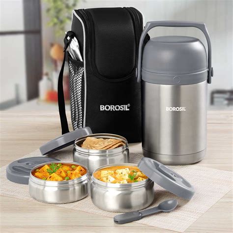 Shop Hot Case Tiffin, Thermo Lunch Box At Upto 20% Off From MyBorosil